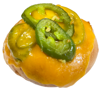 Jalapeño Cheddar Bagel